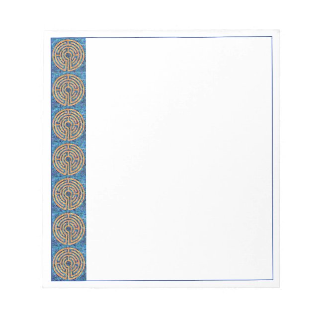 LABYRINTH IV 5.5x6 Notepad Notizblock (Vorderseite)
