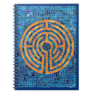 LABYRINTH IV 6,5x8,75 Spiralblock Notizblock