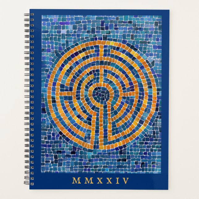LABYRINTH IV Planificateur 8,5x11 + texte (Devant)