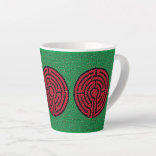 LABYRINTH IX Latte Tasse
