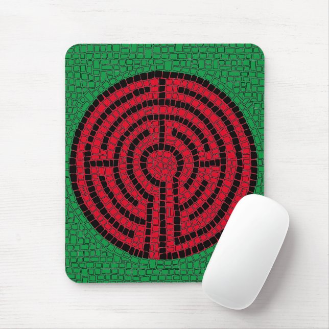 LABYRINTH IX Mousepad (Mit Mouse)