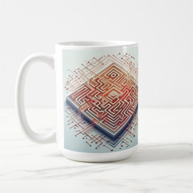 Labyrinth Kaffeetasse (Links)