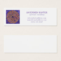 LABYRINTH MOSAIC Mini Carte de visite