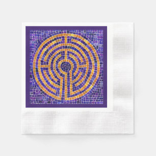 LABYRINTH MOSAIK CoinedCocktailPapier Serviette -