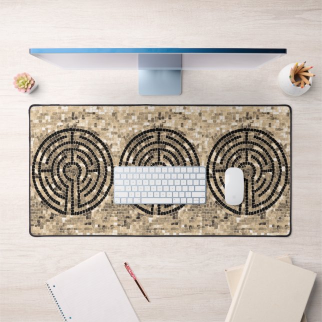 LABYRINTH / Office Studio Desk Mat Schreibtischunterlage (Büro 1)