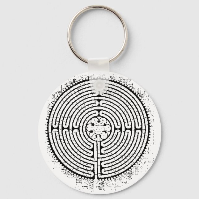 Labyrinth Schlüsselanhänger (Vorderseite)