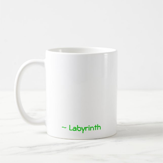 Labyrinth-Tasse Kaffeetasse (Links)