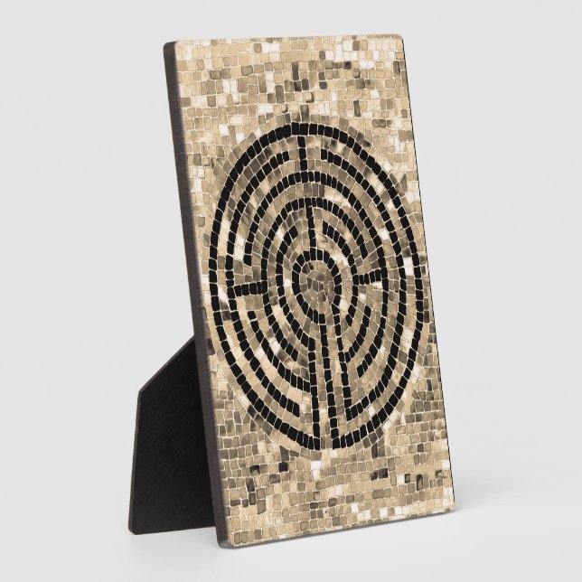 LABYRINTH V 12x18 Plaque mit Easel Fotoplatte (Seite)