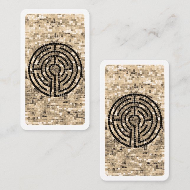 LABYRINTH V Lesezeichen - 3,5 x 2 Karte (Vorne/Hinten)