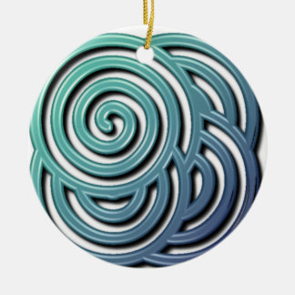 Labyrinth-Verzierung Keramik Ornament
