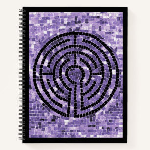 LABYRINTH VI Carnet spiral 8,5 x 11