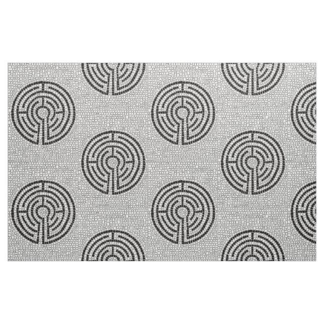 LABYRINTH VII Fabric Stoff (Fat Quarter (45,7 x 55,9 cm))