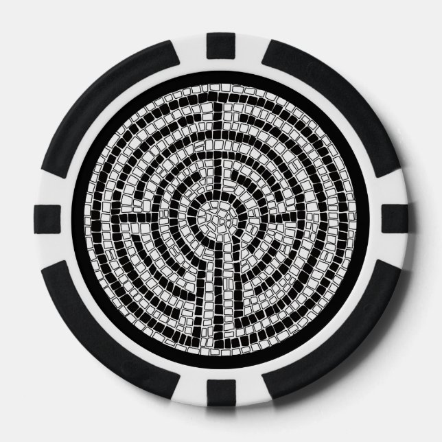 LABYRINTH VII Poker Chips (Vorderseite)