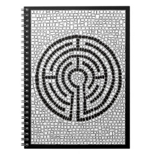 LABYRINTH VII Spiralblock 6,5x8,75 Notizblock