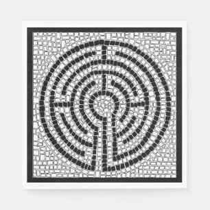 LABYRINTH VII Standard-Lunch-Papier-Serviette - Sc Serviette