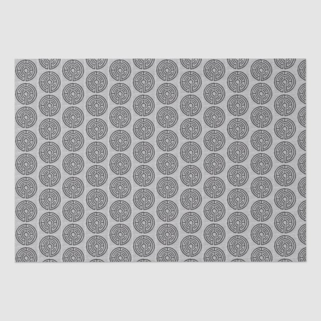 LABYRINTH VII Tissue Paper Seidenpapier (Vorderseite)