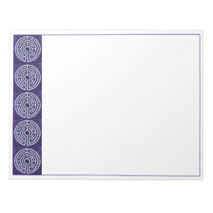 LABYRINTH VIII 11x8.5 Notepad Notizblock