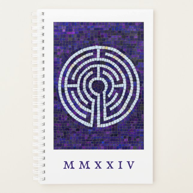 LABYRINTH VIII 5,5x8,5 Planificateur + Texte / Bla (Devant)
