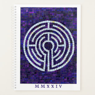 LABYRINTH VIII 8.5x11 Planer + Text / weiß