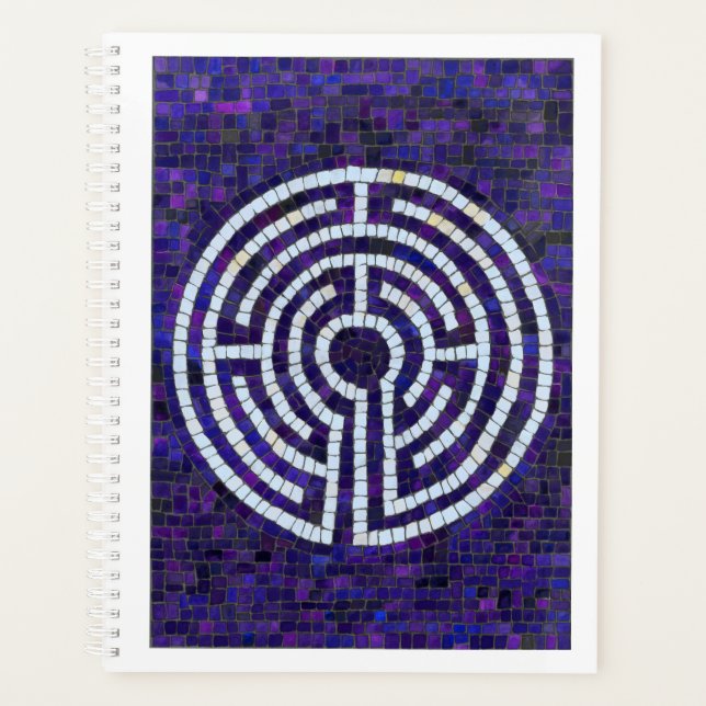 LABYRINTH VIII 8.5x11 Planer / weiß (Vorderseite)