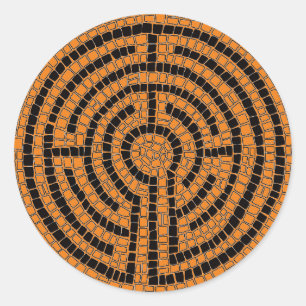 LABYRINTH XIII große runde Sticker