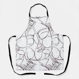 Labyrinthe Beauty Abstract Art Apron Schürze
