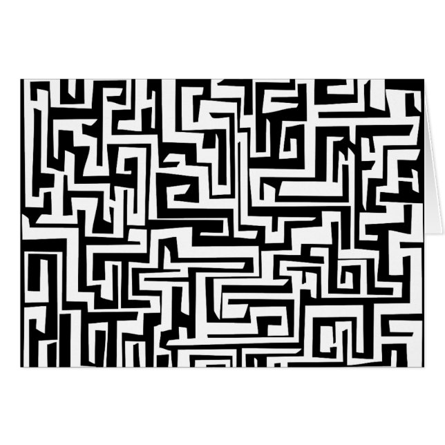 Labyrinthe, conception de labyrinthe (Devant horizontal)