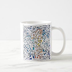 Labyrinthe un de tasse