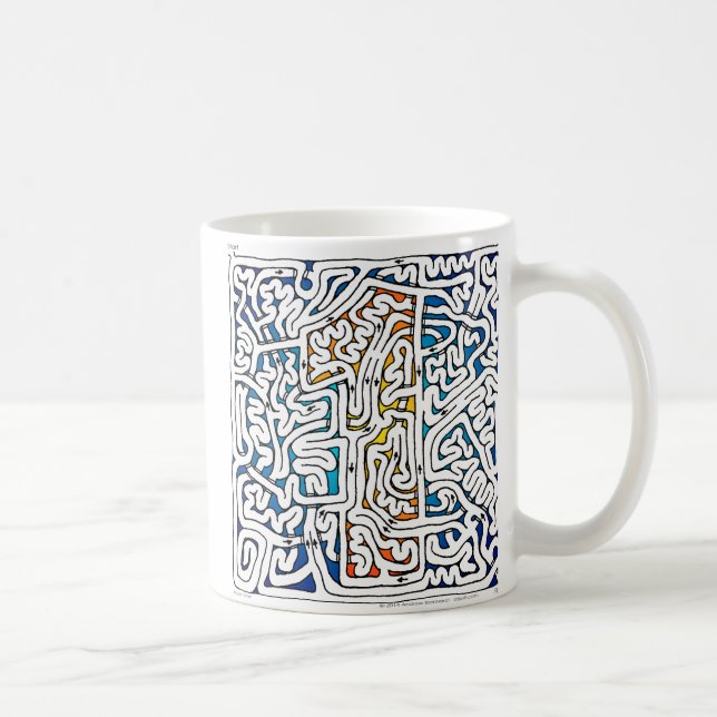 Labyrinthe un de tasse (Droite)