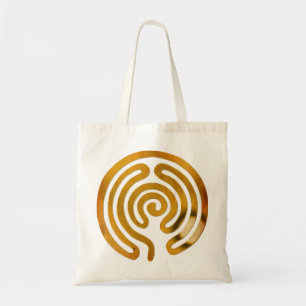 Labyrinthgold Tragetasche