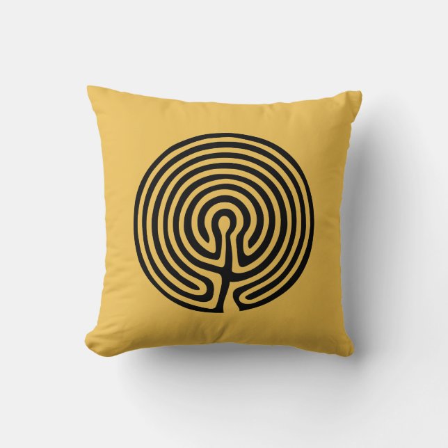 Labyrinthkissen Kissen (Vorderseite)