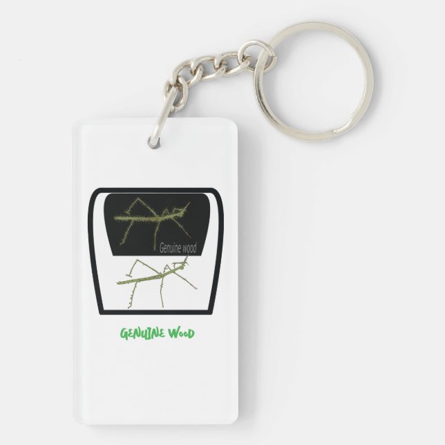 Lac acrylique authentique en bois (Dos)