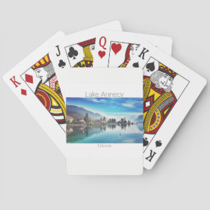 Lac Annecy - cartes de jeu de Talloires