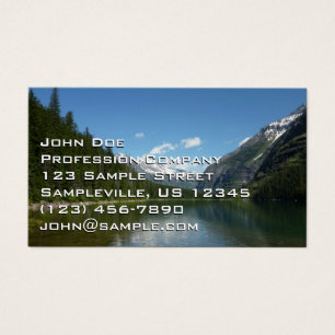 Lac Avalanche I dans le parc national Glacier