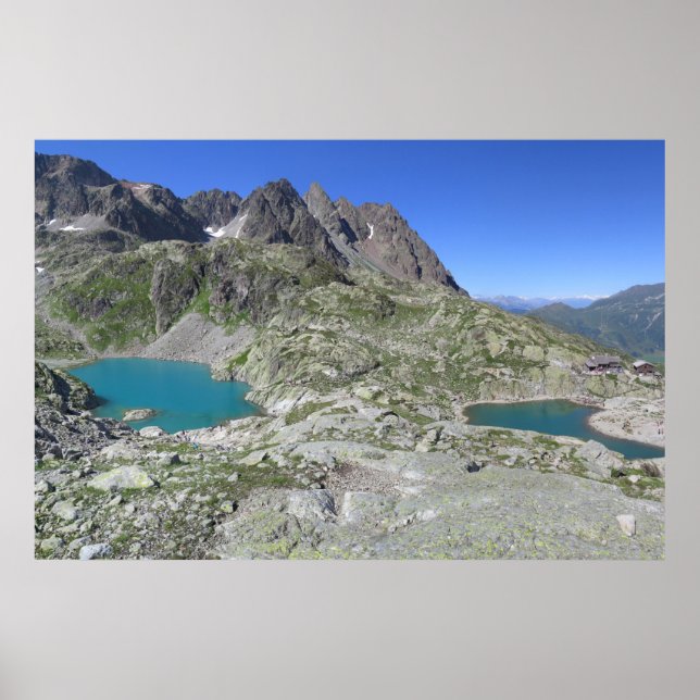 Lac Blanc Chamonix Poster (Vorne)
