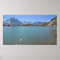 Lac Blanc Französische Alpen Chamonix Poster