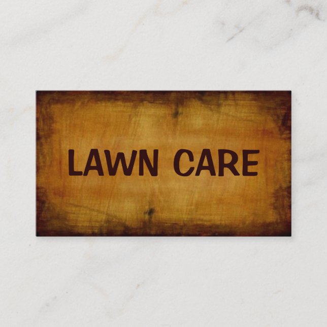 Lac Care Antique Business Card Visitenkarte (Vorderseite)
