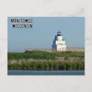 Lac Carte postale du Wisconsin du Manitoba