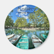 Lac d'Annecy, Magnet rond Haute-Savoie