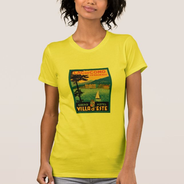 Lac de Como T-Shirt (Vorderseite)