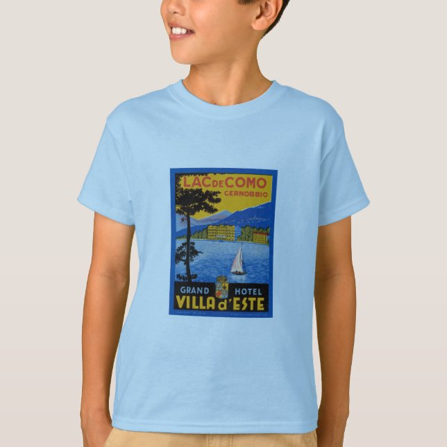 Lac de Como T-Shirt (Vorderseite)