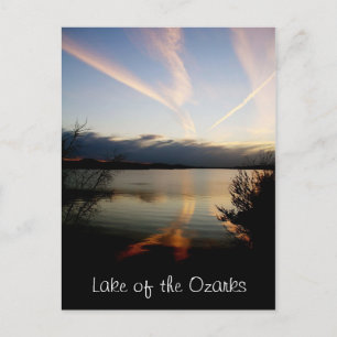 Lac de la carte postale d'Ozarks