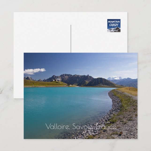 Lac de la Vielle, Valloire, Frankreich Postkarte (Vorne/Hinten)