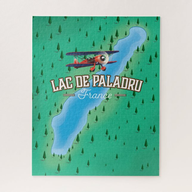 Lac de Paladru Frankreich (Vertikal)