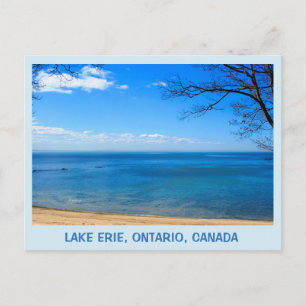 Lac Erie, Ontario, Canada, jjhelene Carte postale