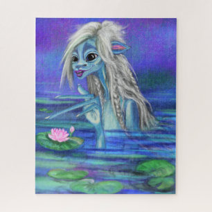 Lac Fairy Loves Water Lys Puzzle Imaginaire