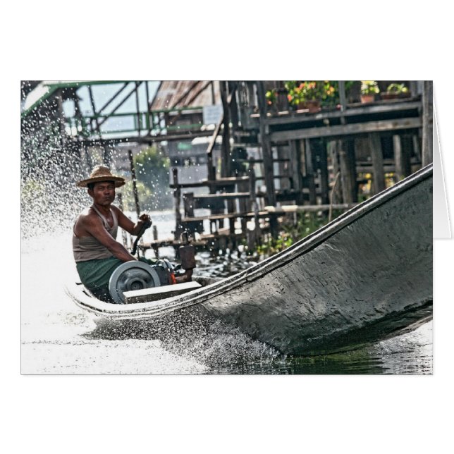 Lac Inle, Myanmar (Devant Horizontal)