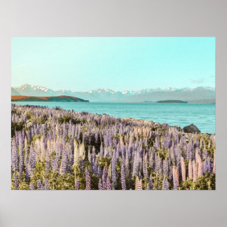 Lac Lupins | Impression d'art