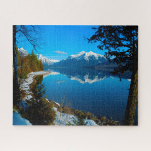 Lac McDonald Mont Vaught Montana. Puzzle