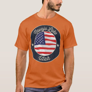 Lac Navajo - T-shirt souvenir Utah patriotique